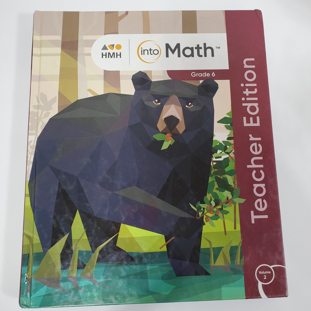 HMH Into Math Teacher Edition Grade 6 Volume‎ 2 Modules 8-16 2020